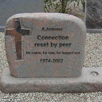 connection reset by peer